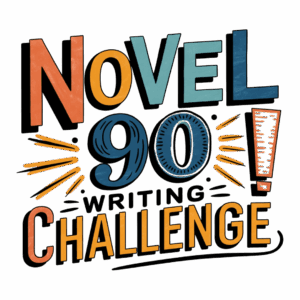 Novel 90 writing challenge logo